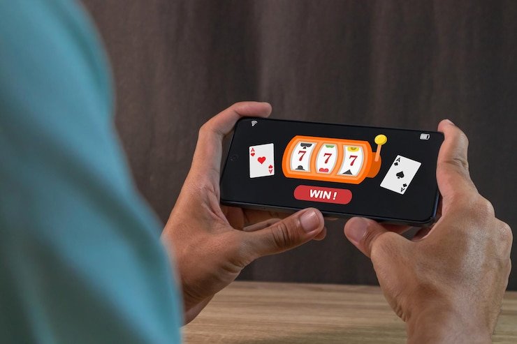 Mobile phone showing tawon togel withdrawal method selection screen